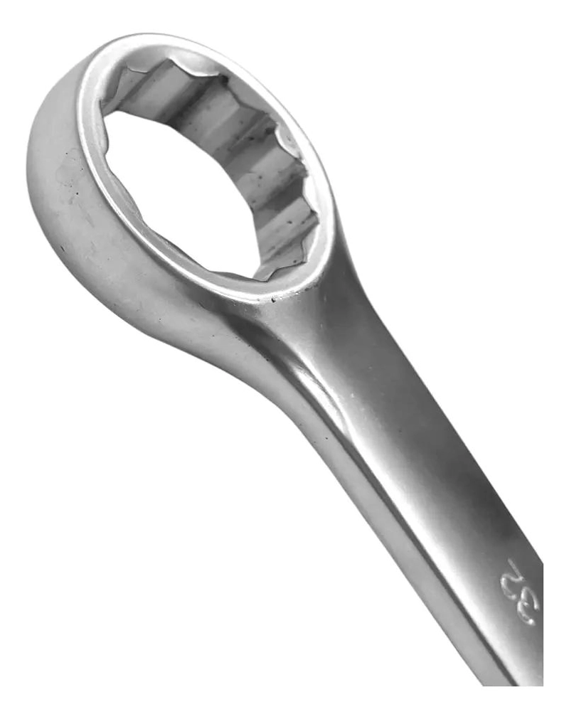 LLAVE PUNTA CORONA 32 MM ACERO CROMADO - 3