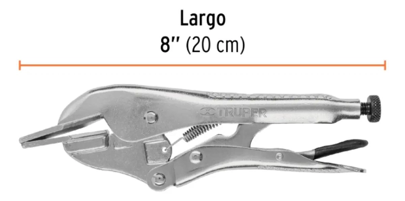 PINZA DE PRESION AUTOAJUSTABLE 8 PULGADAS - 7