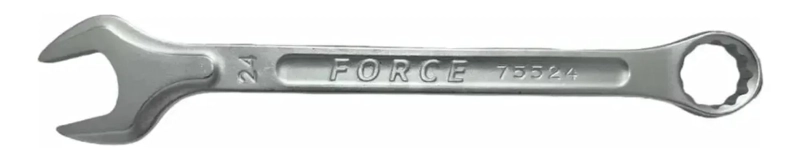 LLAVE PUNTA CORONA 36 MM CROMADA - 3