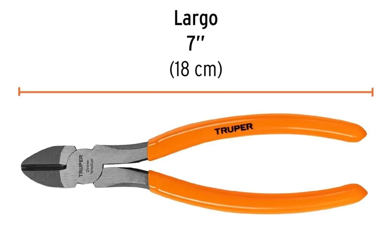PINZA CORTE DIAGONAL 7 PULGADAS - 4