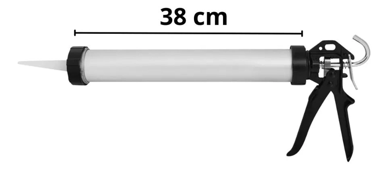 PISTOLA DE CALAFATEO 600 ML LIGERA Y PRECISA - 3