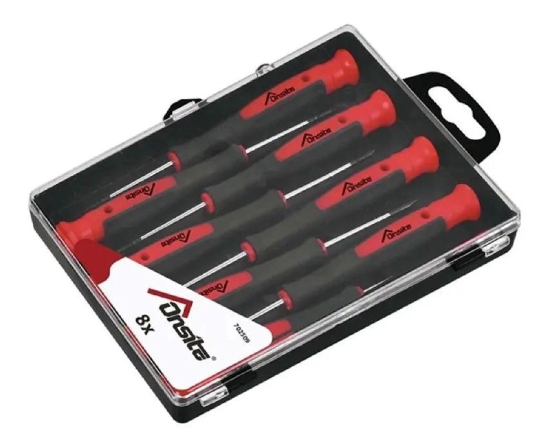 CONJUNTO DE ATORNILLADORES 8 PZAS PRECISION - 3