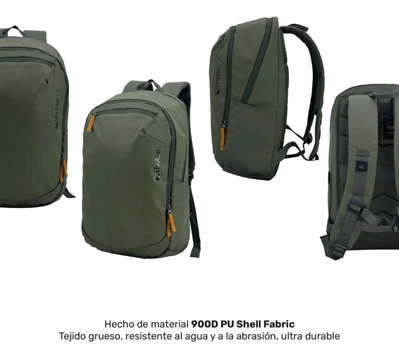 MOCHILA URBANA IMPERMEABLE 22L CON PORTA NOTEBOOK - 3