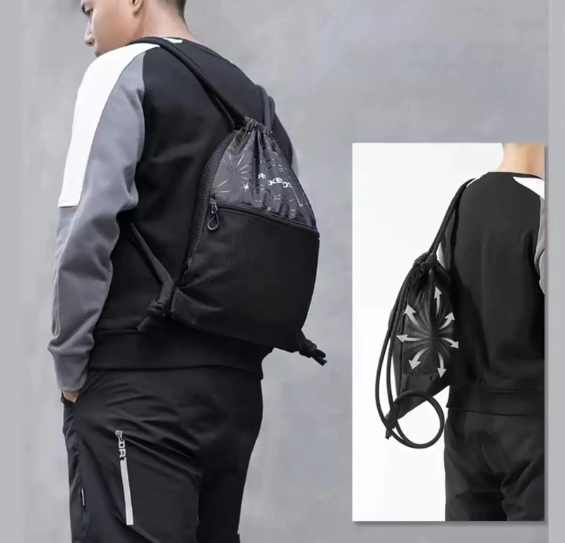 MOCHILA MORRAL DEPORTIVA 6 LITROS CON CORDON GRUESO - 3
