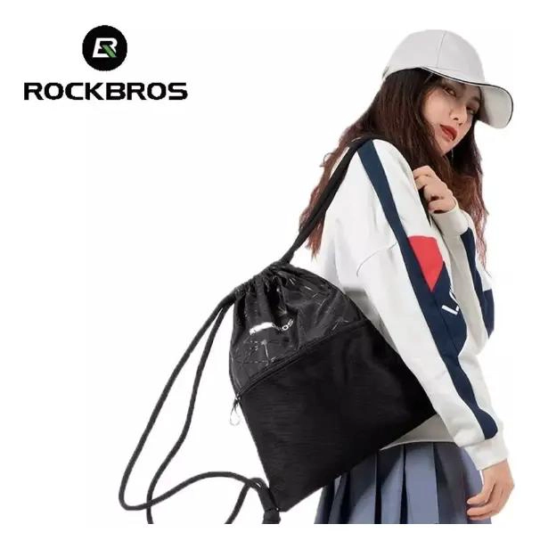 MOCHILA MORRAL DEPORTIVA 6 LITROS CON CORDON GRUESO - 4