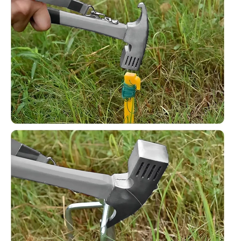 MARTILLO MULTIFUNCIONAL CON EXTRACTOR DE ESTACAS - 9