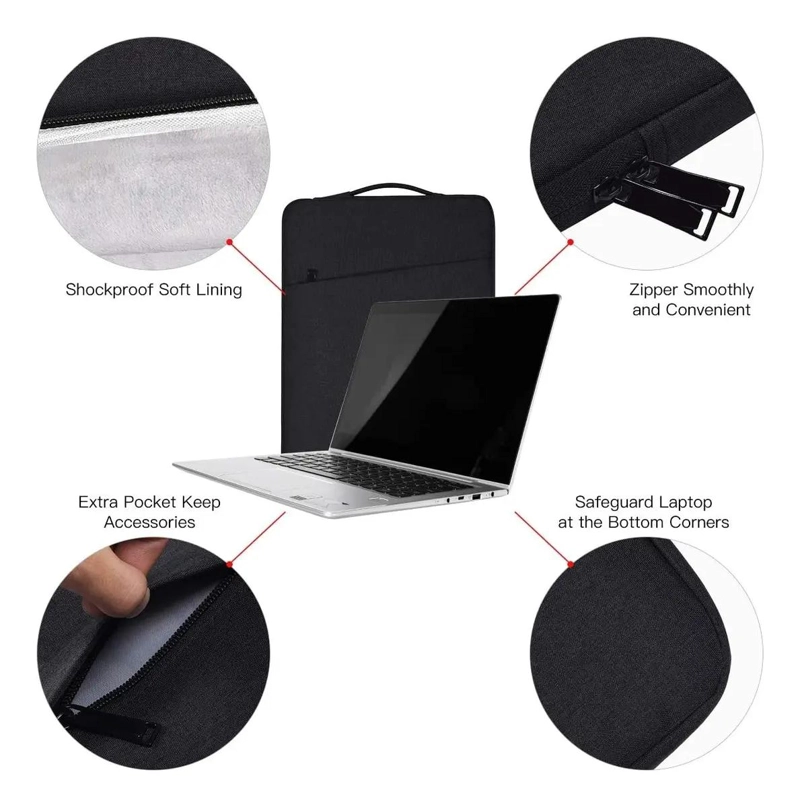 FUNDA SLIM ELEGANTE PARA LAPTOP 14 PULGADAS - 3