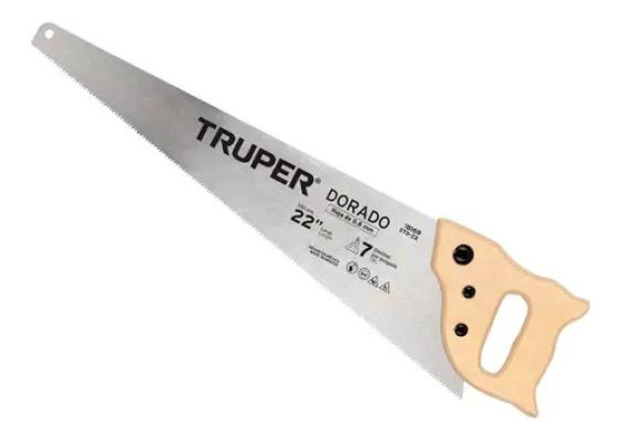 SERRUCHO CARPINTERO 22 PULGADAS 55 CM - 1