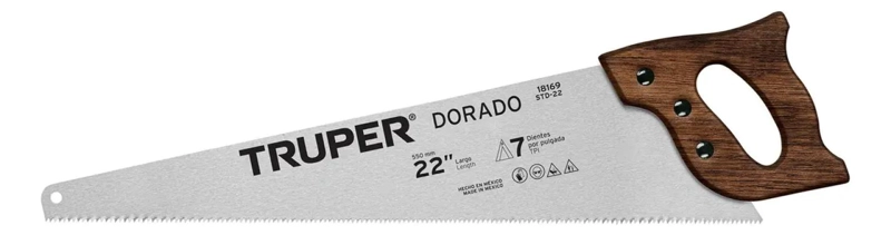 SERRUCHO CARPINTERO 22 PULGADAS 55 CM - 2
