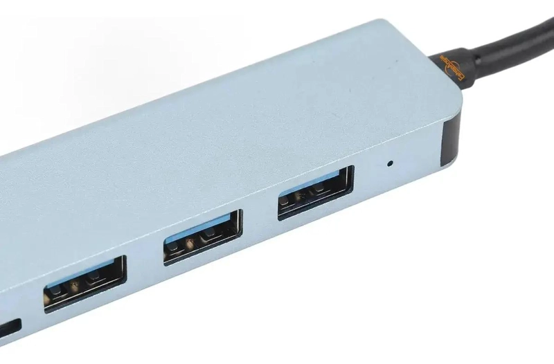 HUB ADAPTADOR USB TIPO C 8 EN 2 PARA MAC Y WINDOWS - 2