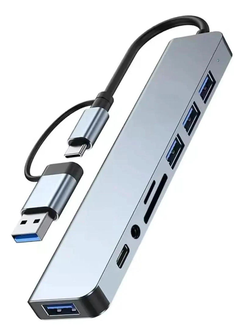 ESTACION DE ACOPLAMIENTO USB TIPO C 8 EN 1 - 1