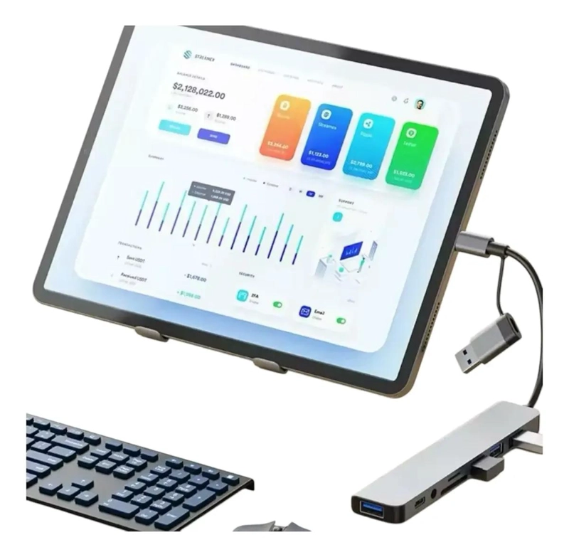 ESTACION DE ACOPLAMIENTO USB TIPO C 8 EN 1 - 3
