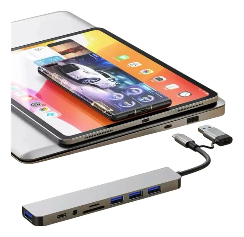 ESTACION DE ACOPLAMIENTO USB TIPO C 8 EN 1 - 5