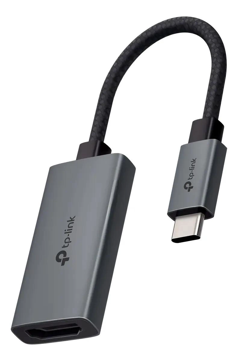 ADAPTADOR USB TIPO C A HDMI COLOR GRIS OSCURO - 1