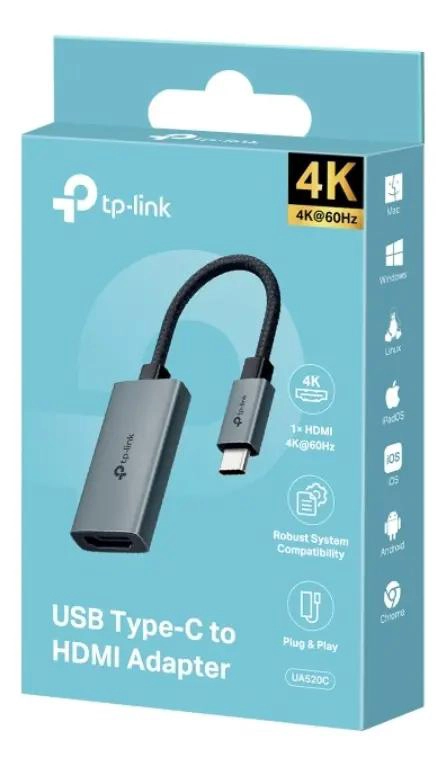 ADAPTADOR USB TIPO C A HDMI COLOR GRIS OSCURO - 2