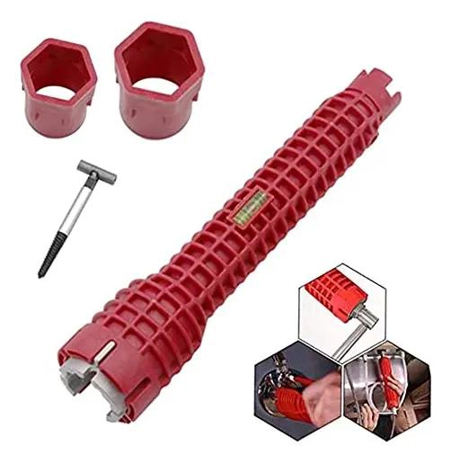 LLAVE MULTIFUNCIONAL 8 EN 1 PARA GASFITERIA - 1
