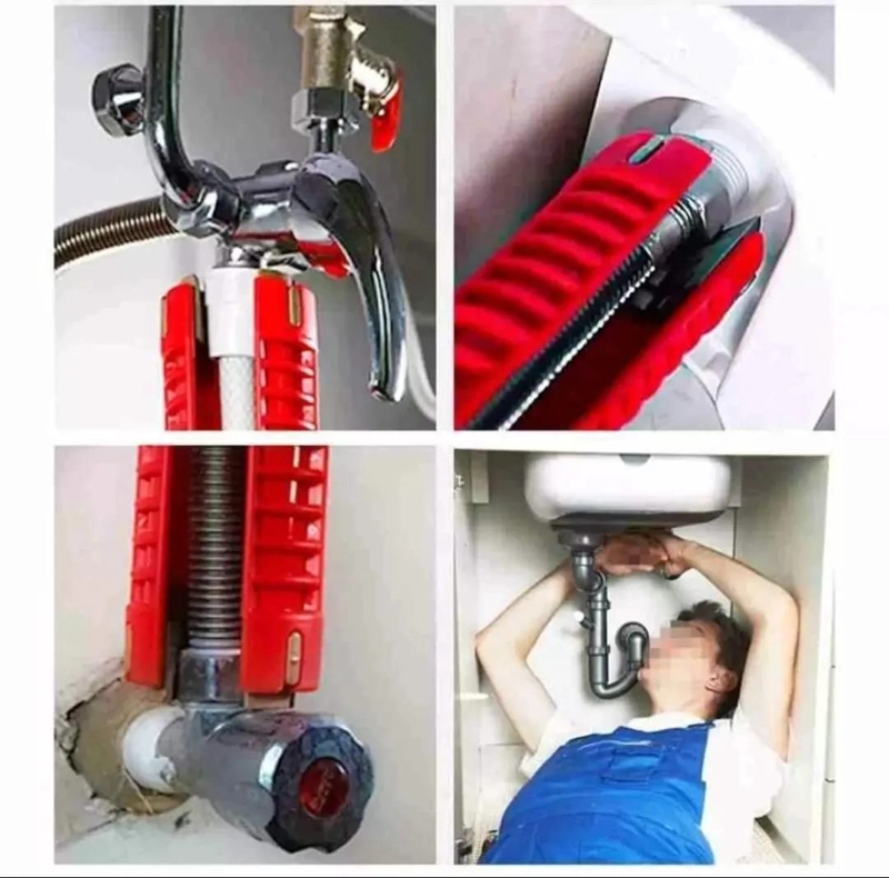 LLAVE MULTIFUNCIONAL 8 EN 1 PARA GASFITERIA - 5