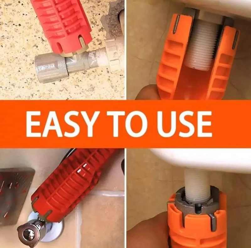 LLAVE MULTIFUNCIONAL 8 EN 1 PARA GASFITERIA - 8