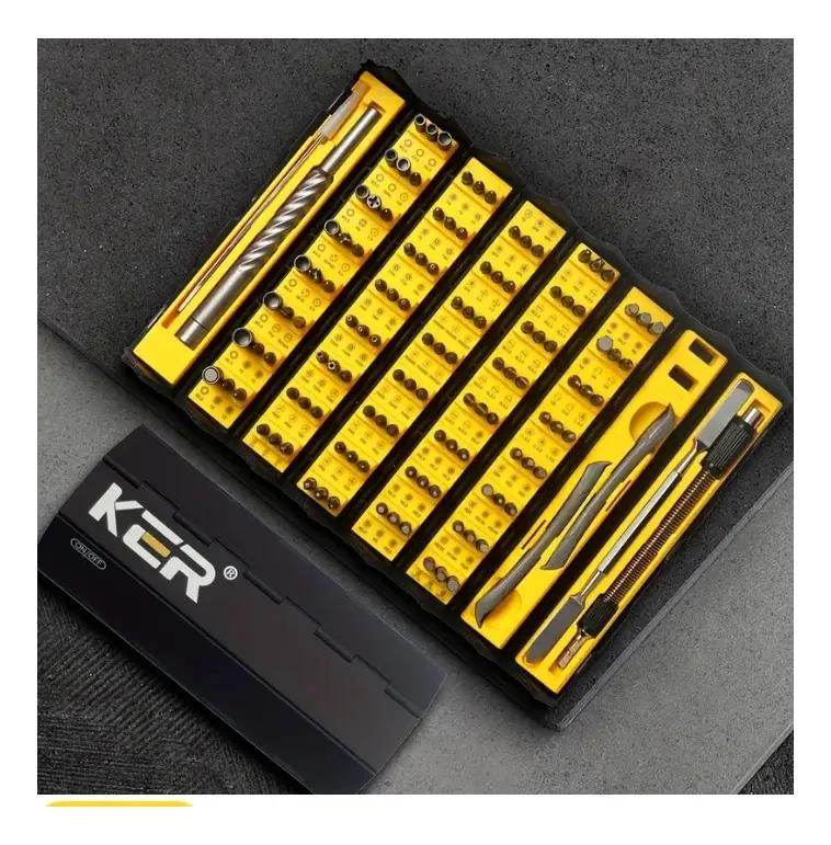 JUEGO DE DESTORNILLADORES DE PRECISION 128 EN 1 - 6