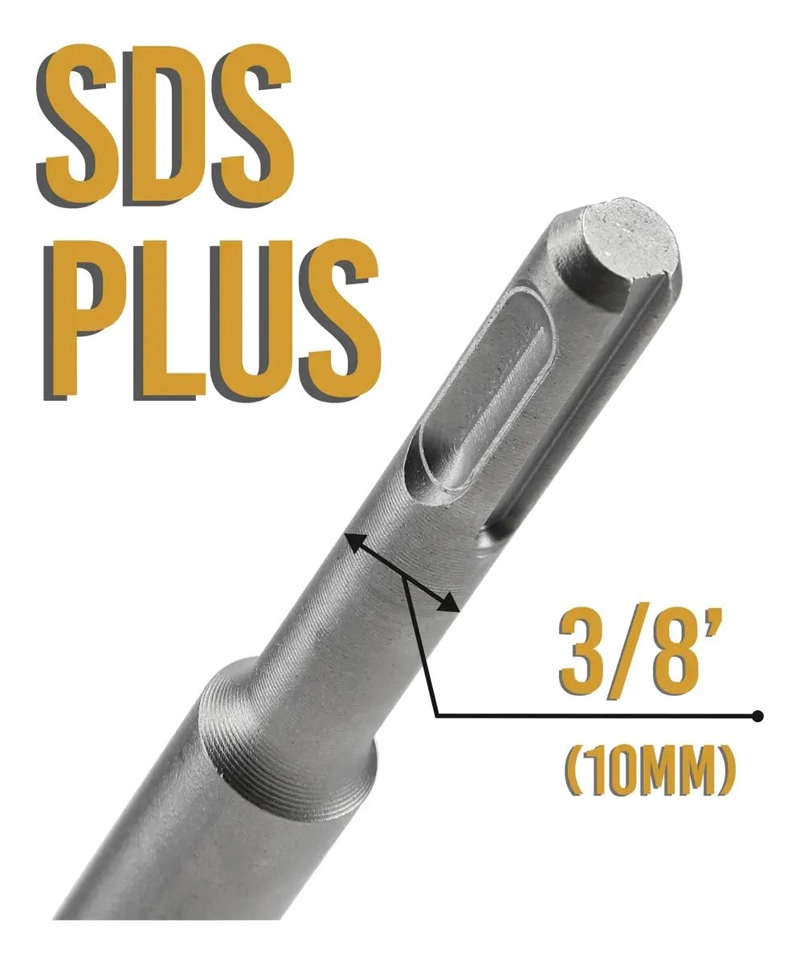 KIT DE 3 CINCELES SDS-PLUS PARA DEMOLICIONES - 3