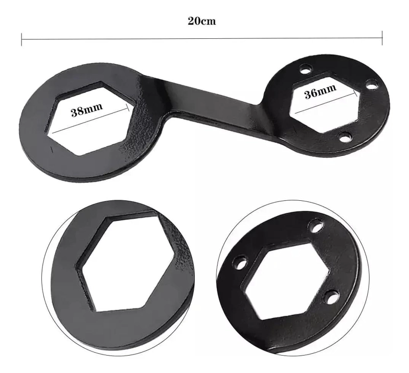 LLAVE PARA TUERCAS DE LAVADORAS 20 CM - 2