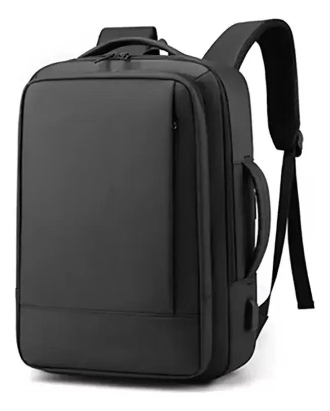 MOCHILA IMPERMEABLE ANTIRROBO CON PUERTO USB PARA LAPTOP - 1