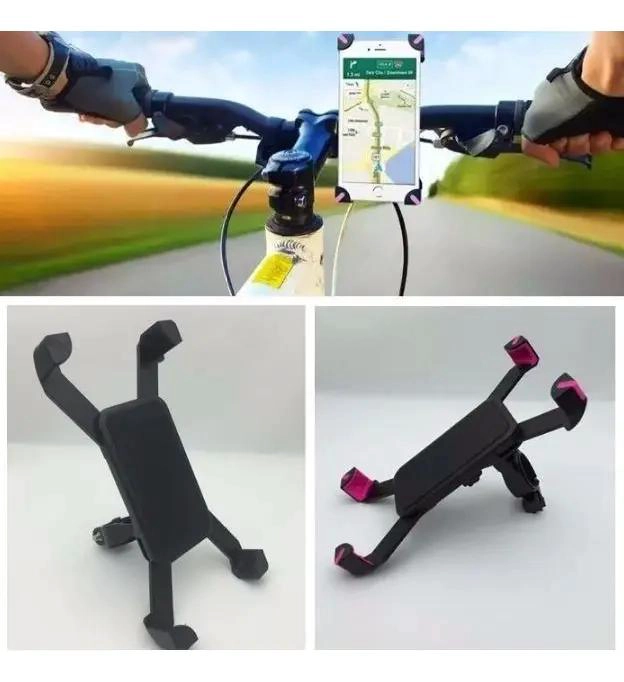 SOPORTE UNIVERSAL AJUSTABLE PARA CELULAR EN MOTO Y BICIC - 3