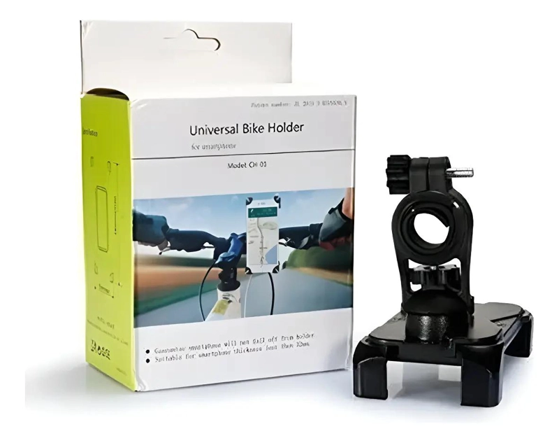 SOPORTE UNIVERSAL AJUSTABLE PARA CELULAR EN MOTO Y BICIC - 1