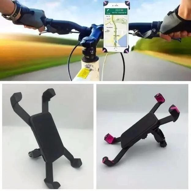 SOPORTE UNIVERSAL AJUSTABLE PARA CELULAR EN MOTO Y BICIC - 3