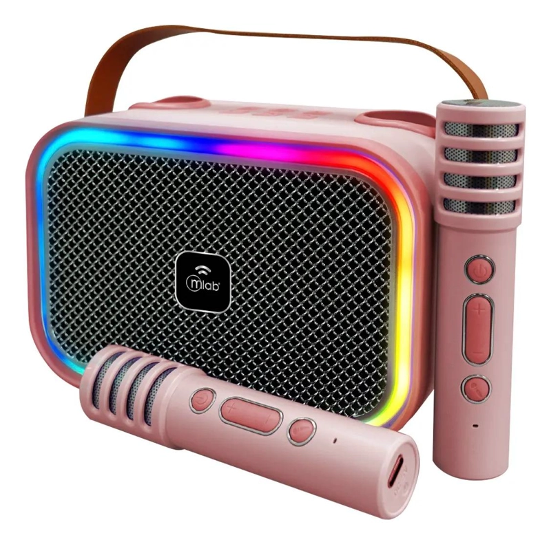 GENÉRICO PARLANTE BLUETOOTH PORTATIL 5W CON LUCES PARA NIÑOS