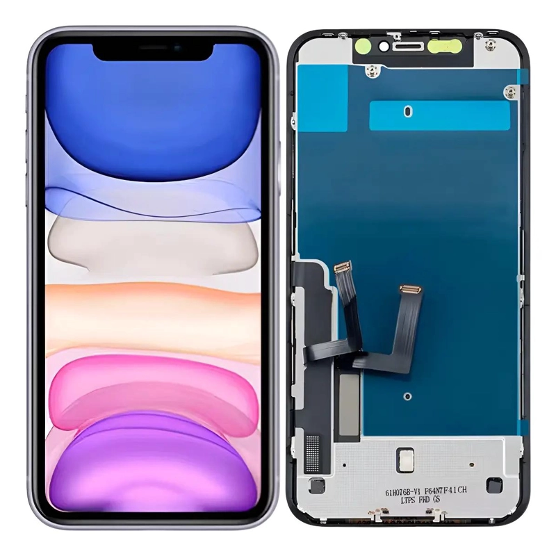 GENÉRICO PANTALLA COMPATIBLE PARA IPHONE XR CON SELLO DE AGUA