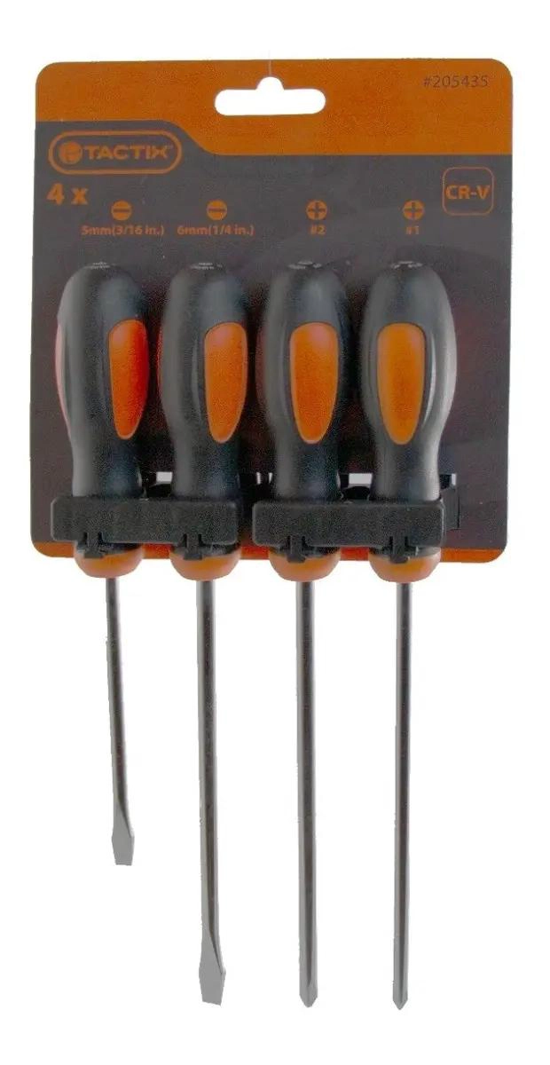SET DE DESTORNILLADORES ERGONOMICOS 4 PIEZAS - 1