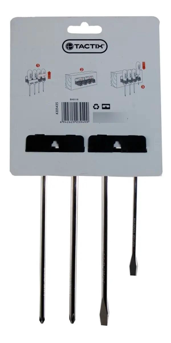 SET DE DESTORNILLADORES ERGONOMICOS 4 PIEZAS - 2