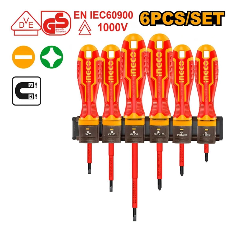 JUEGO DE 6 DESTORNILLADORES DIELE CTRICOS - 3