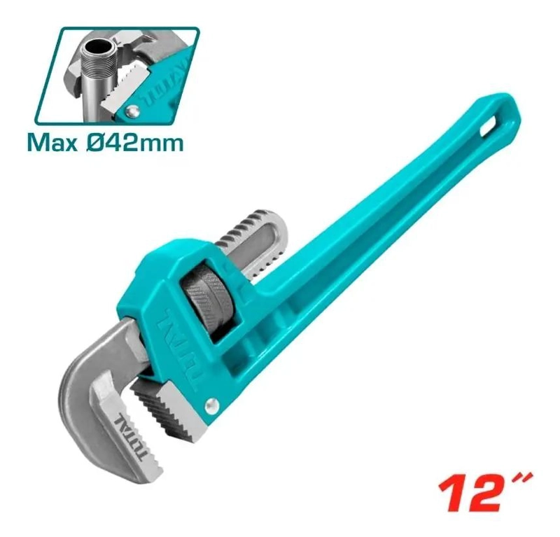 LLAVE STILSON 12 PULGADAS CON MANGO ANTIDESLIZANTE - 2
