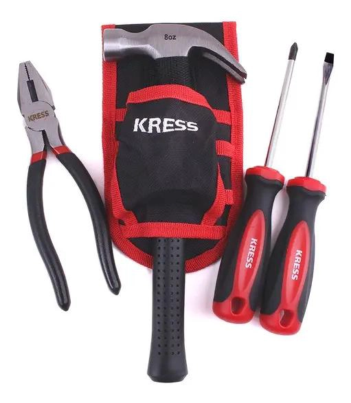 KIT DE HERRAMIENTAS 4 PIEZAS CON CARTUCHERA - 1