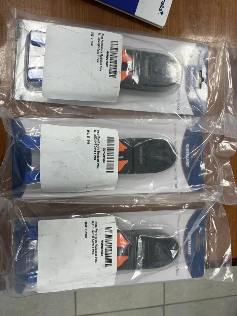 CRIMPADORA PONCHADORA PARA REDES RJ45 Y RJ11 - 1