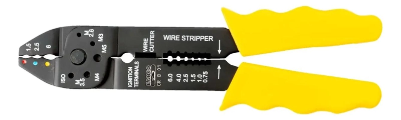 ALICATE PELACABLES CRIMPADORA 220 MM - 2