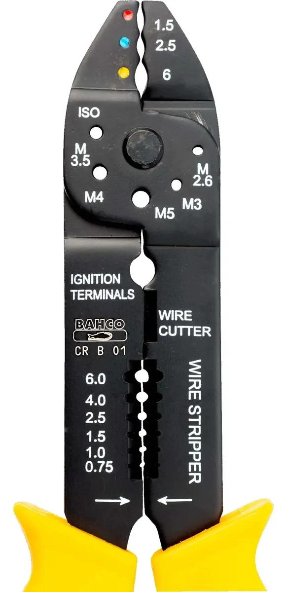ALICATE PELACABLES CRIMPADORA 220 MM - 3