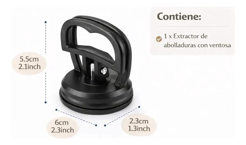 EXTRACTOR DE ABOLLADURAS CON VENTOSA - 4