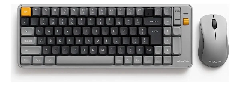 KIT INALAMBRICO TECLADO Y MOUSE GAMER RECARGABLES - 1