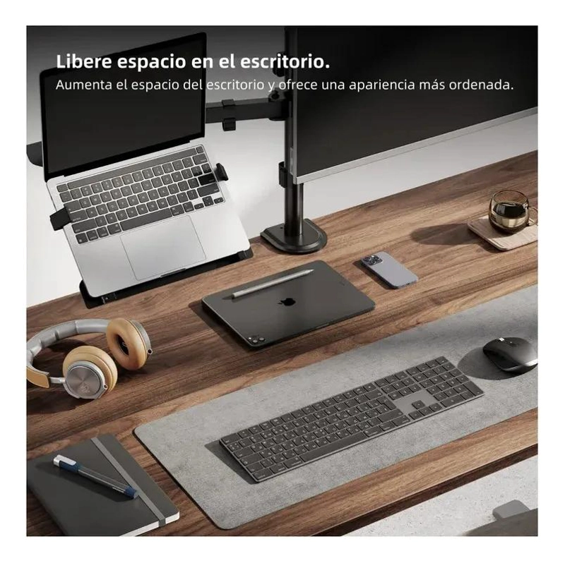 SOPORTE ARTICULADO PARA MONITOR Y NOTEBOOK DE ESCRITORIO - 5