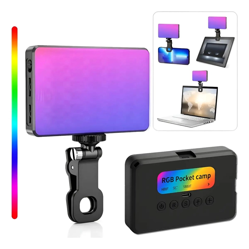 GENÉRICO LUZ LED DE RELLENO PARA CELULAR CON COLORES RGB