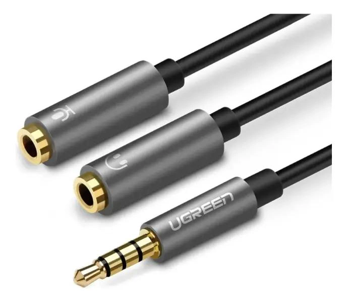 DIVISOR DE AURICULARES 3,5 MM DOBLE SALIDA - 2