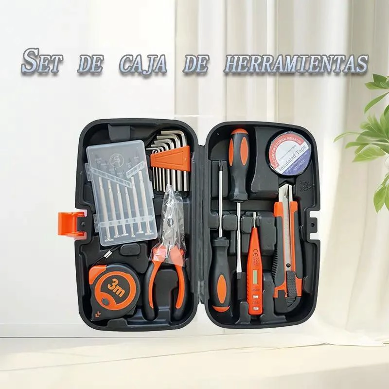 SET DE HERRAMIENTAS PORTATIL PARA BRICOLAJE - 3