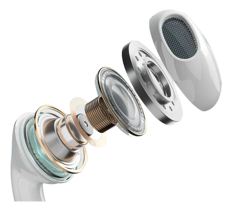 AUDIFONOS ALAMBRICOS CON CONECTOR TIPO C BLANCOS - 5