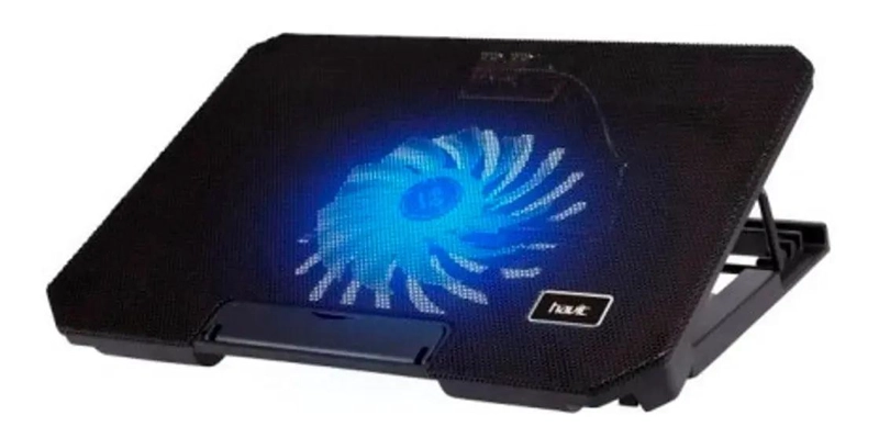 BASE REFRIGERANTE PARA PORTATIL HASTA 17' CON LED AZUL - 1