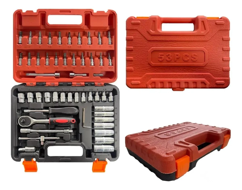 JUEGO DE DADOS PUNTAS MAGNE TICAS 53 PCS - 5