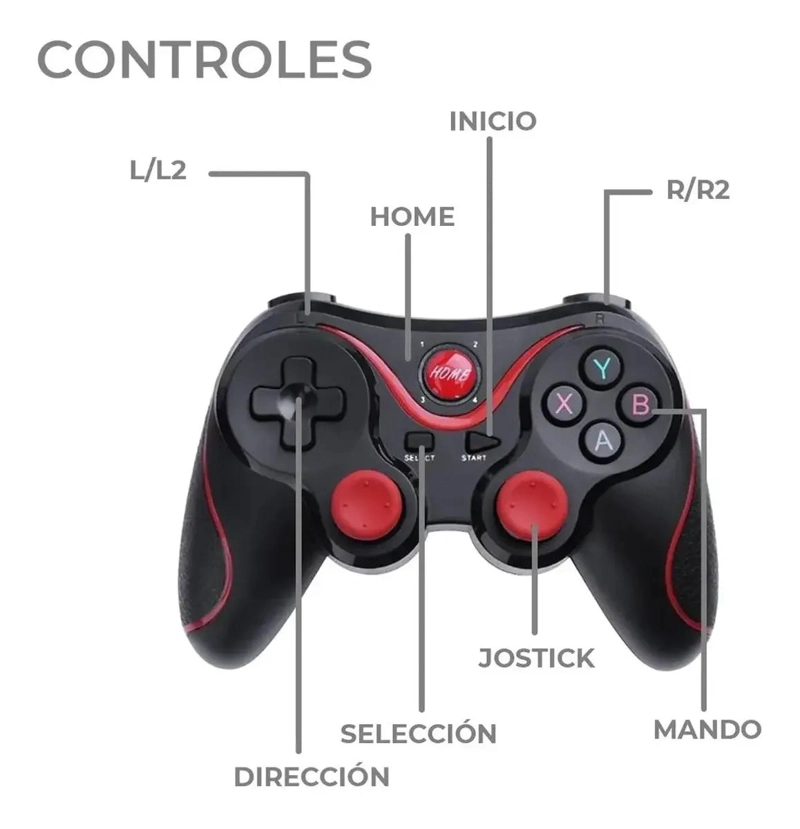 CONTROL JOYSTICK BLUETOOTH PARA CELULAR ANDROID, IOS Y PC - 4