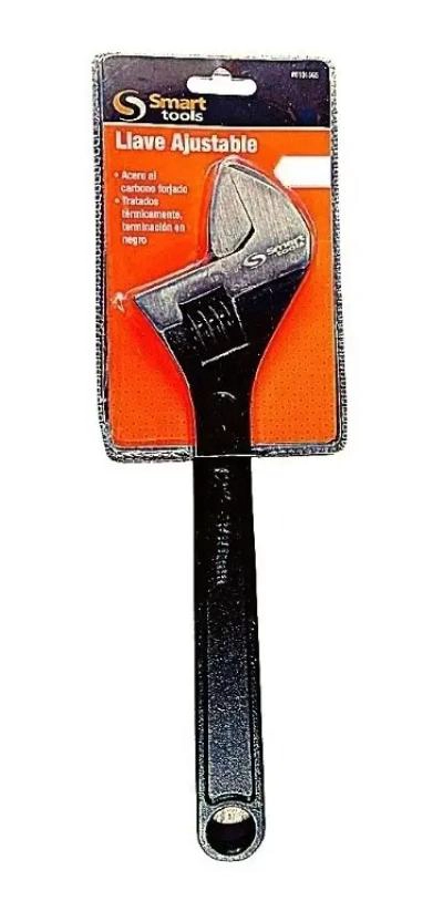 LLAVE FRANCESA 12' PAVONADA ACERO CARBONO - 3